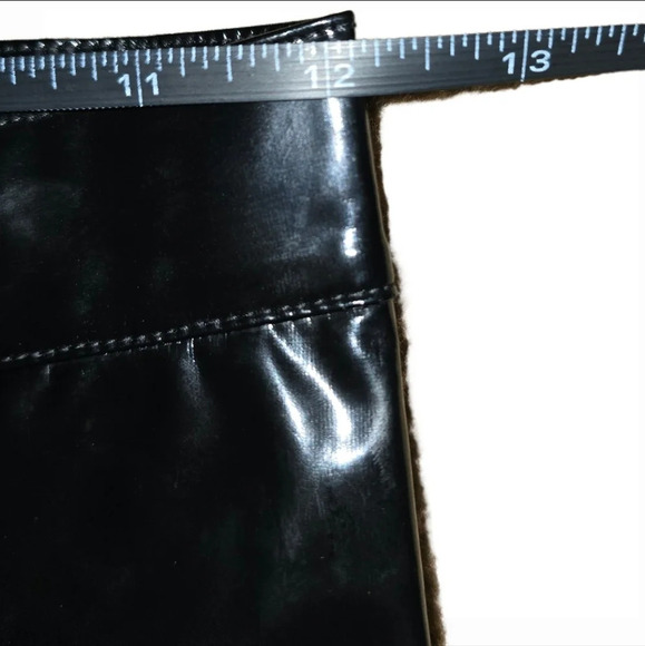 Faux Leather High Waisted Pants in Black - Extra Small - NWOT - Picture 8 of 14